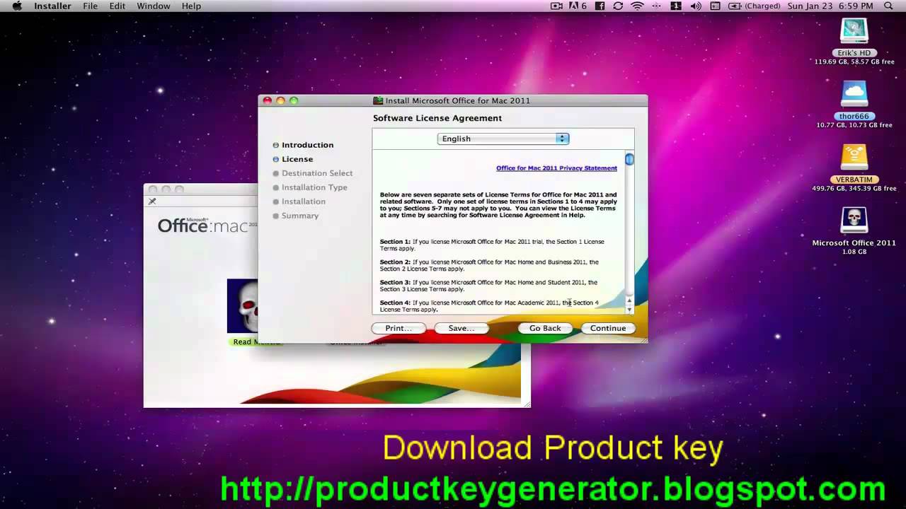 find product key for office 2011 for mac